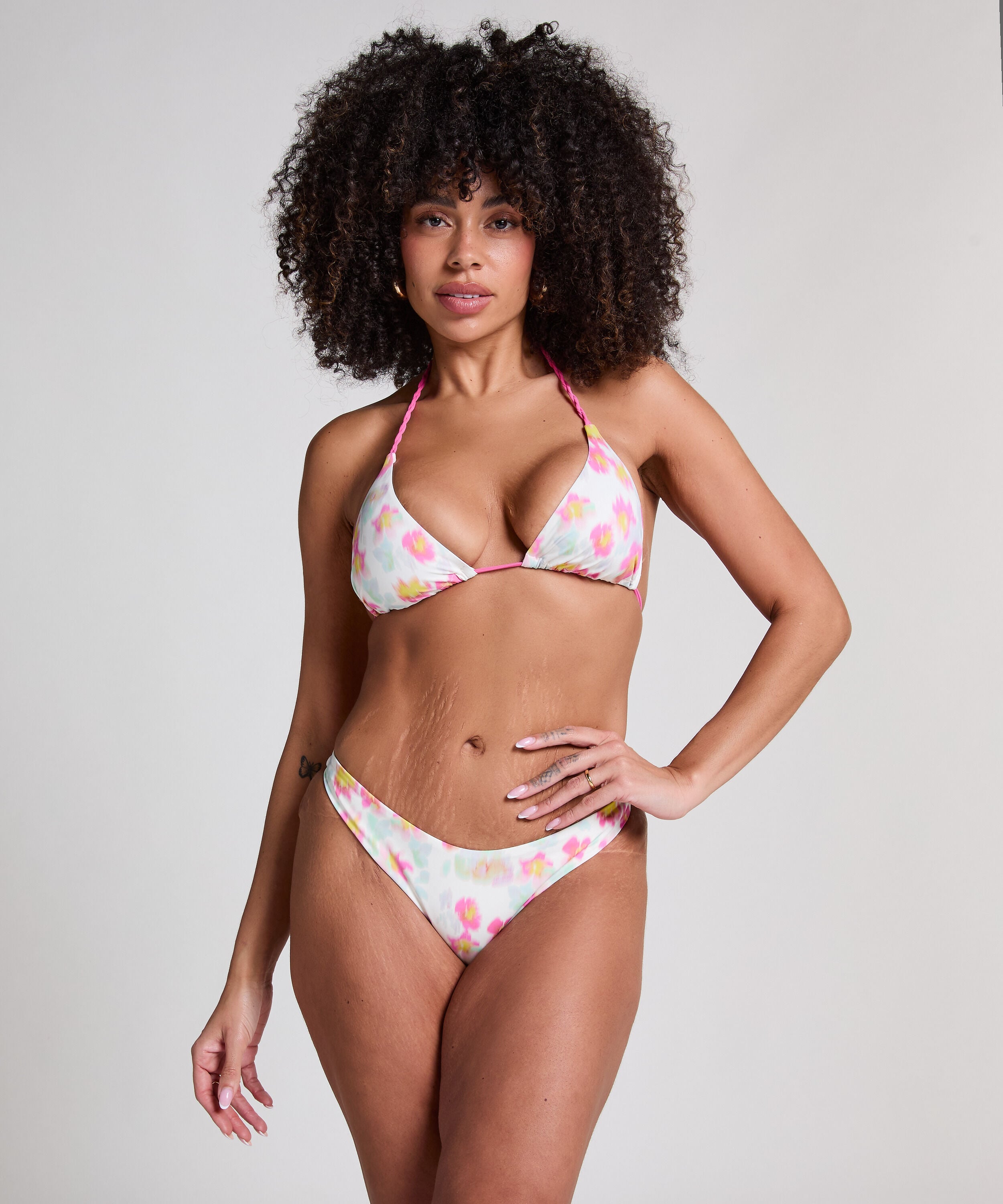 Madeira High-Leg Bikini Bottoms