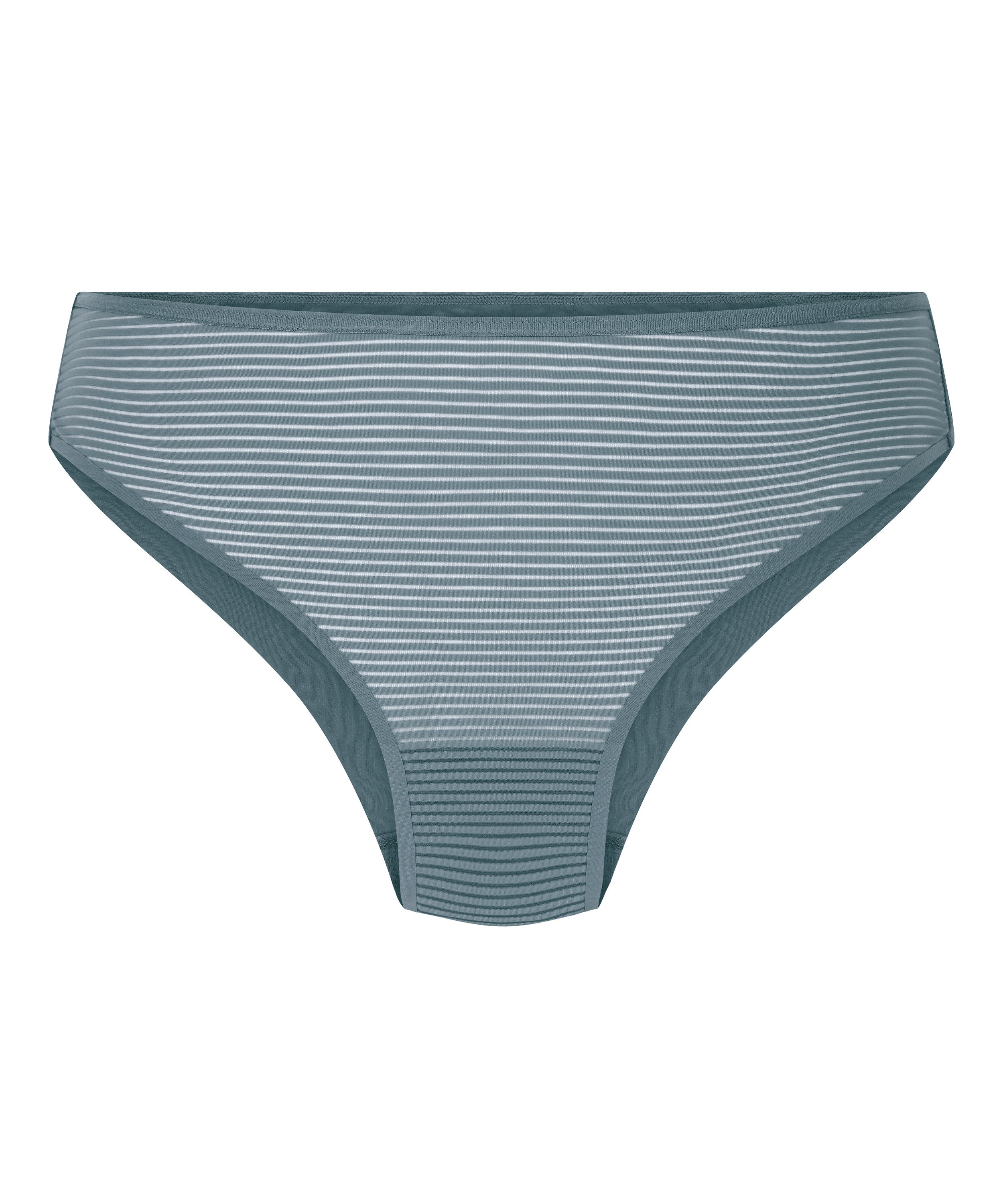 Invisible Brazilian Stripe mesh, Blue, main