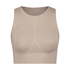 HKMX Seamless Sports Bra, Beige