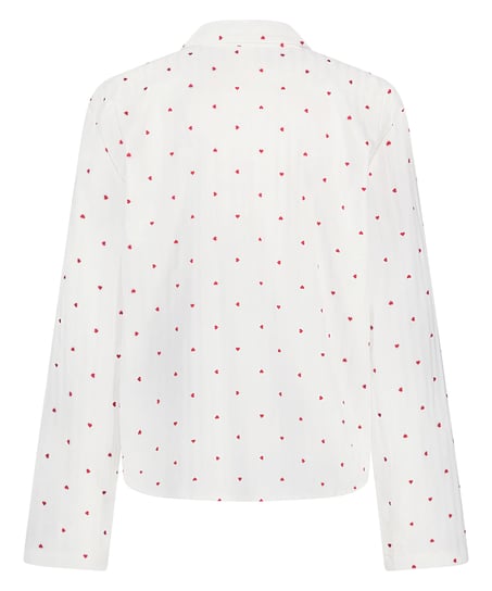 Jacquard Jacket Longsleeve, White