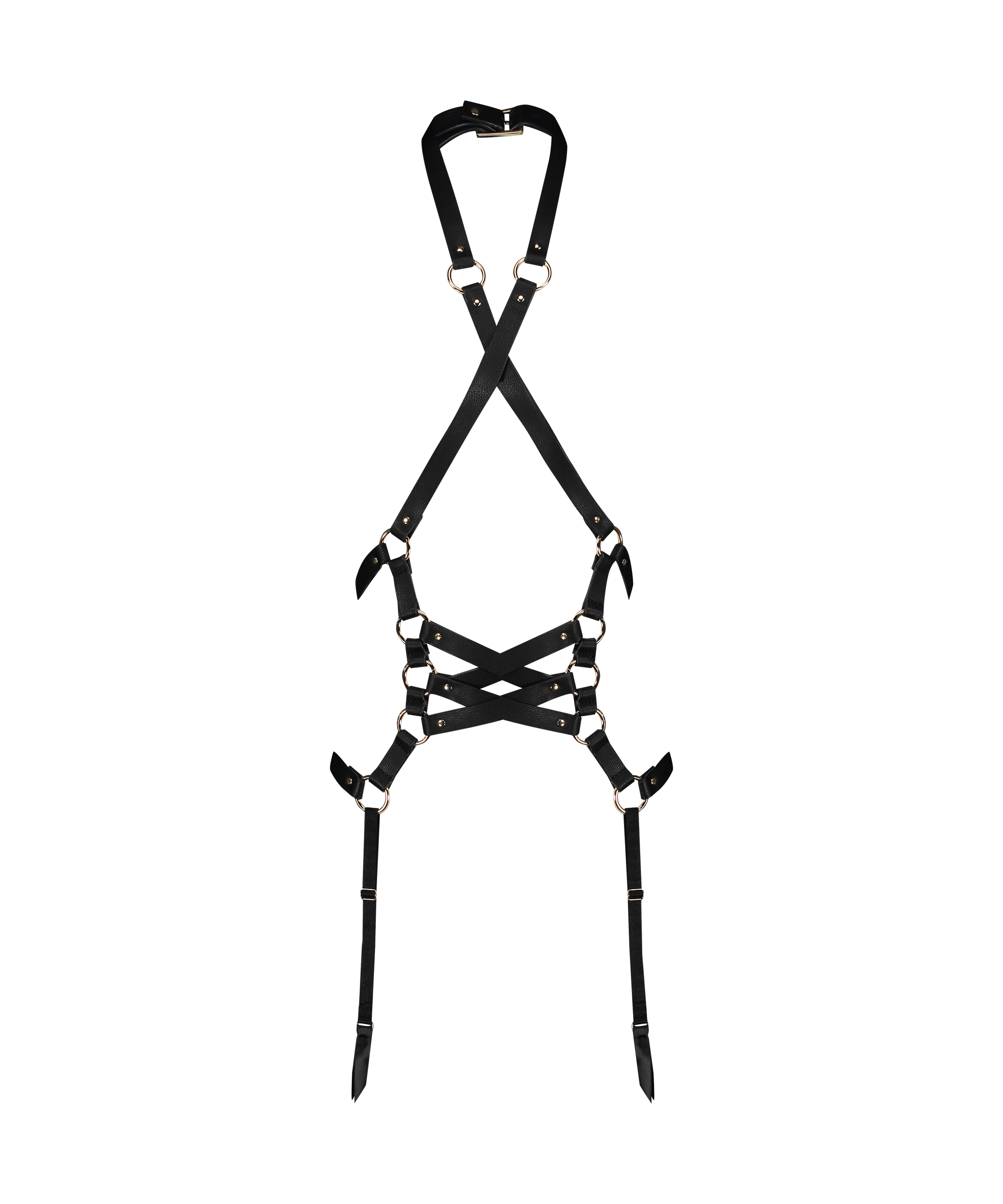 Private Harness, Black, main