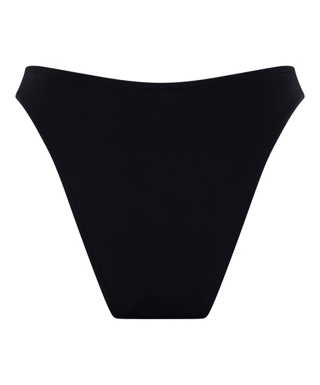 Neoprene Highleg Bikinibottom, Black