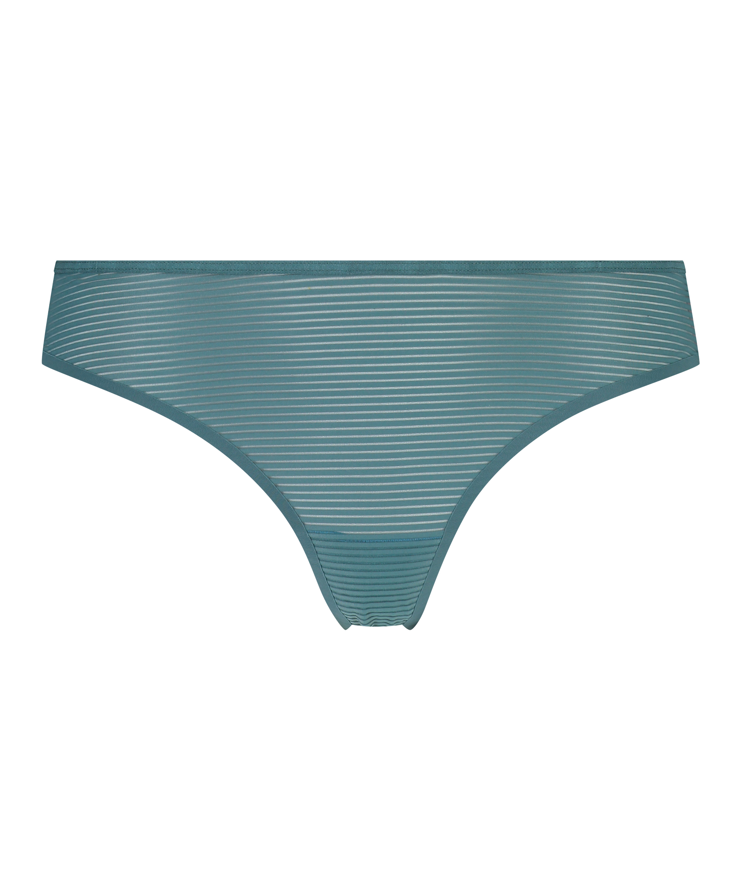 Stripe Invisible Thong, Blue, main