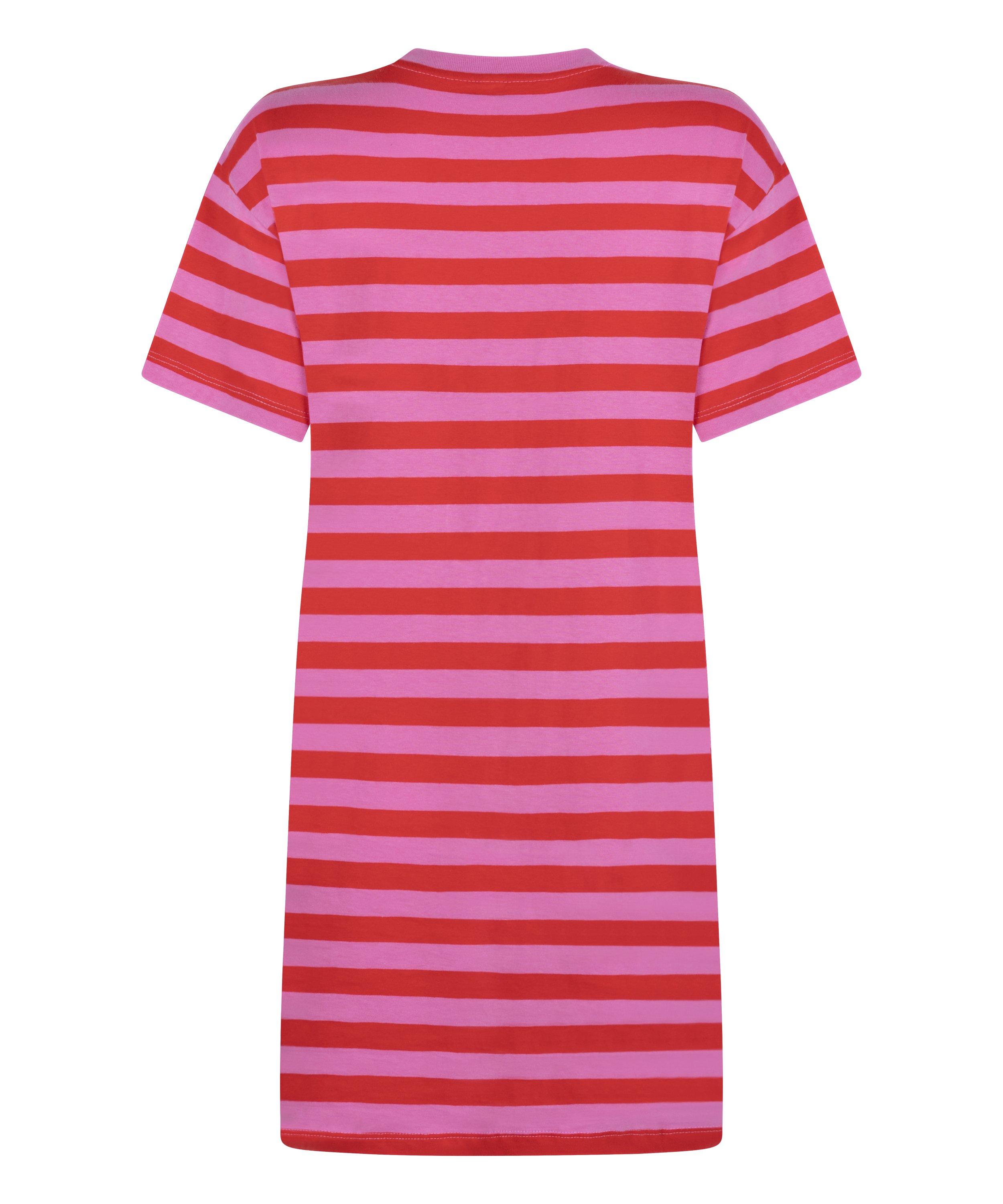 Round Neck Nightshirt, Pink, main