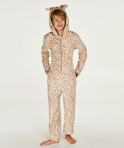 Fleece Onesie Teens, Brown