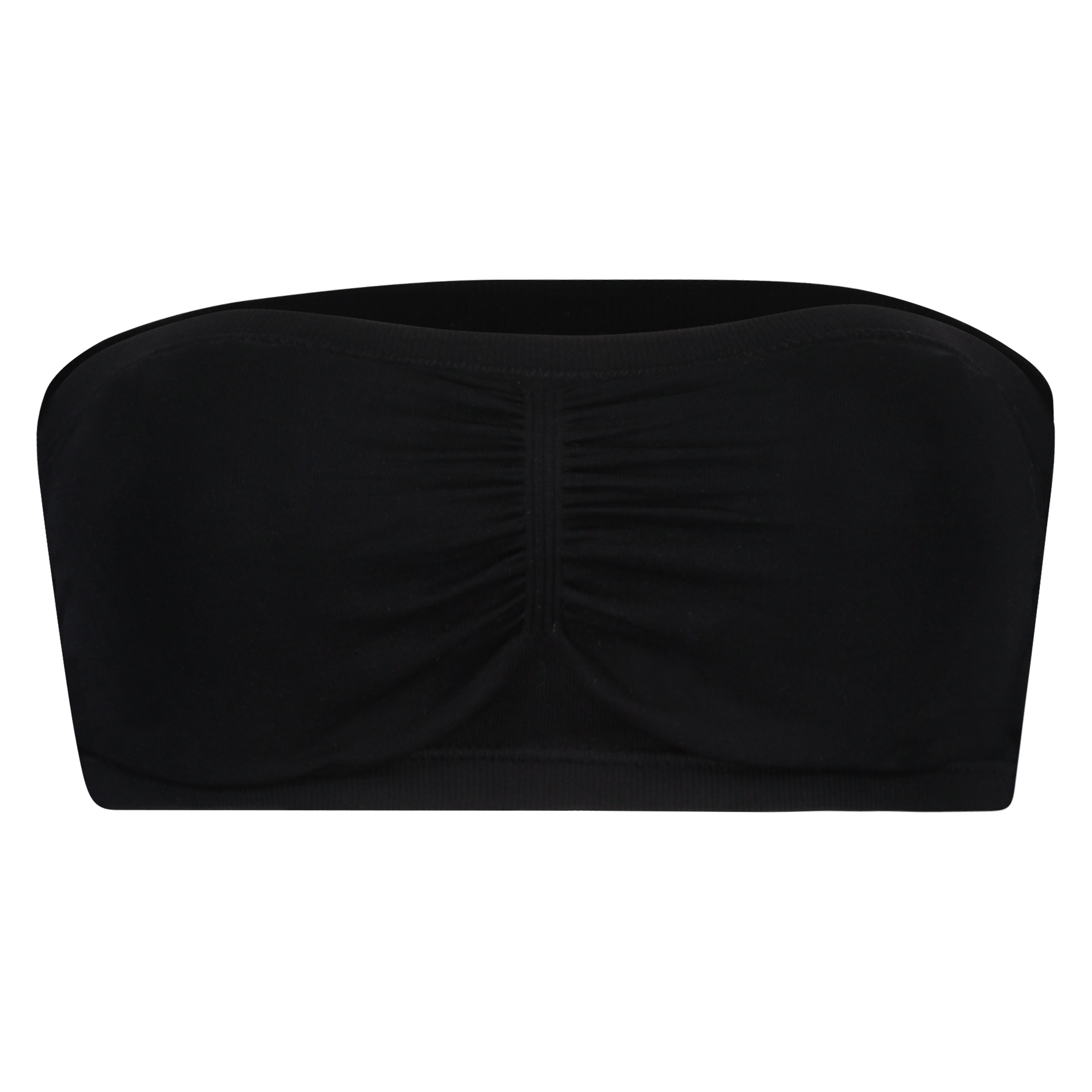 Seamless bandeau top, Black, main