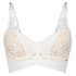 Zoe Padded Longline Underwired Bra, White