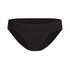 Scallop Rio Bikini Bottoms, Black