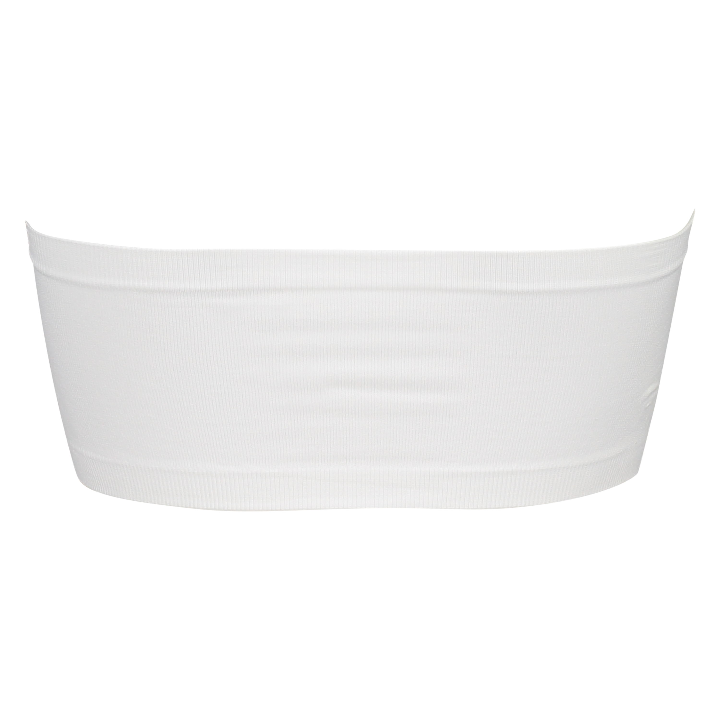 Seamless bandeau top, White, main