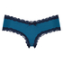 V-Shaped Microfibre Brazilian, Blue