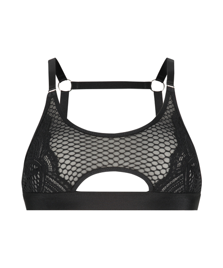 Duckie Bralette, Black