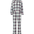 Fleece Pyjama Set, White