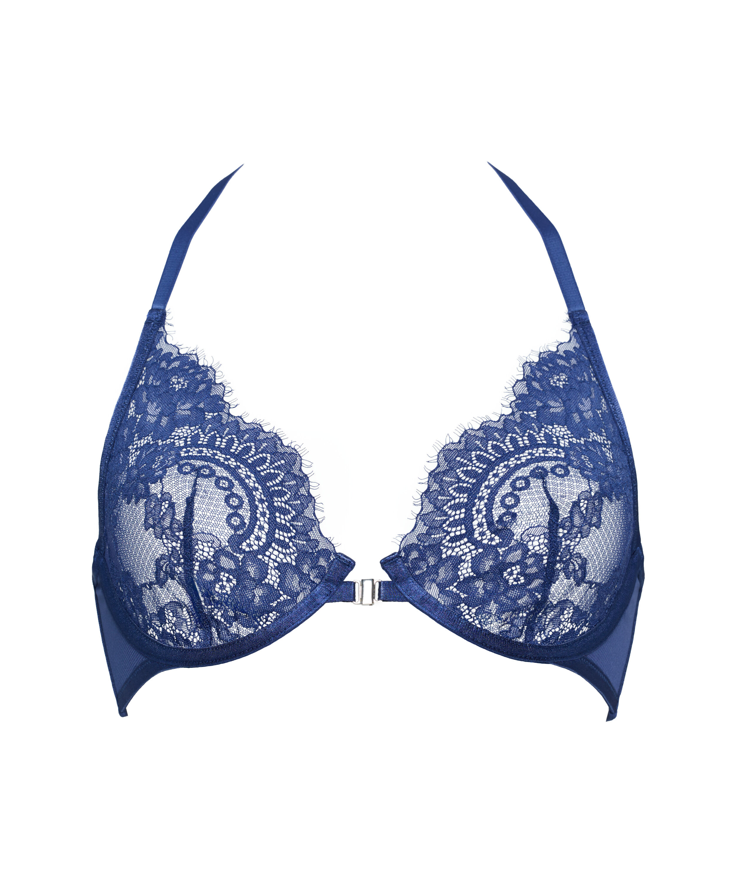 Mabel Non-Padded Underwired Bra, Blue