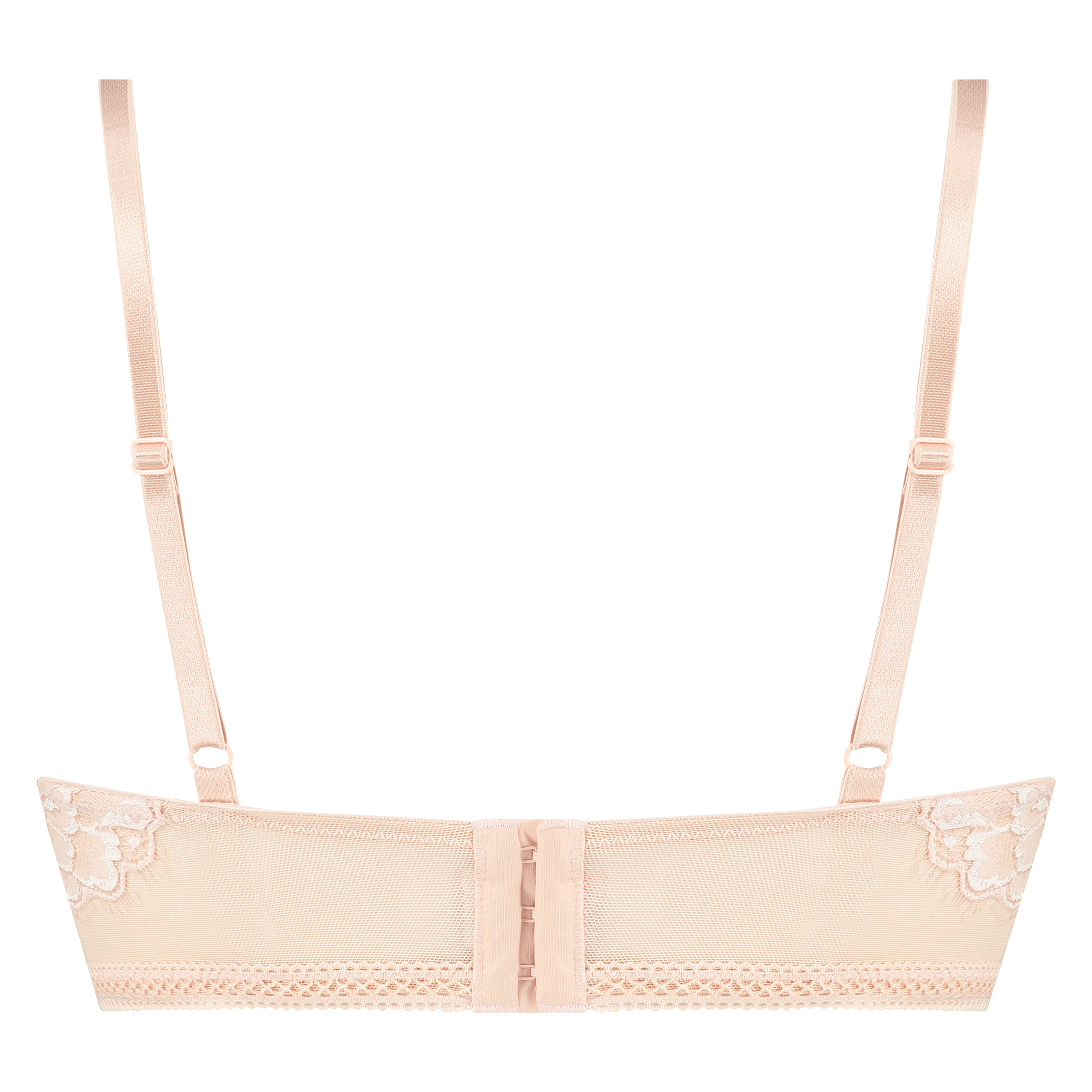 Lotte Padded Longline Underwired Bra, Pink, main