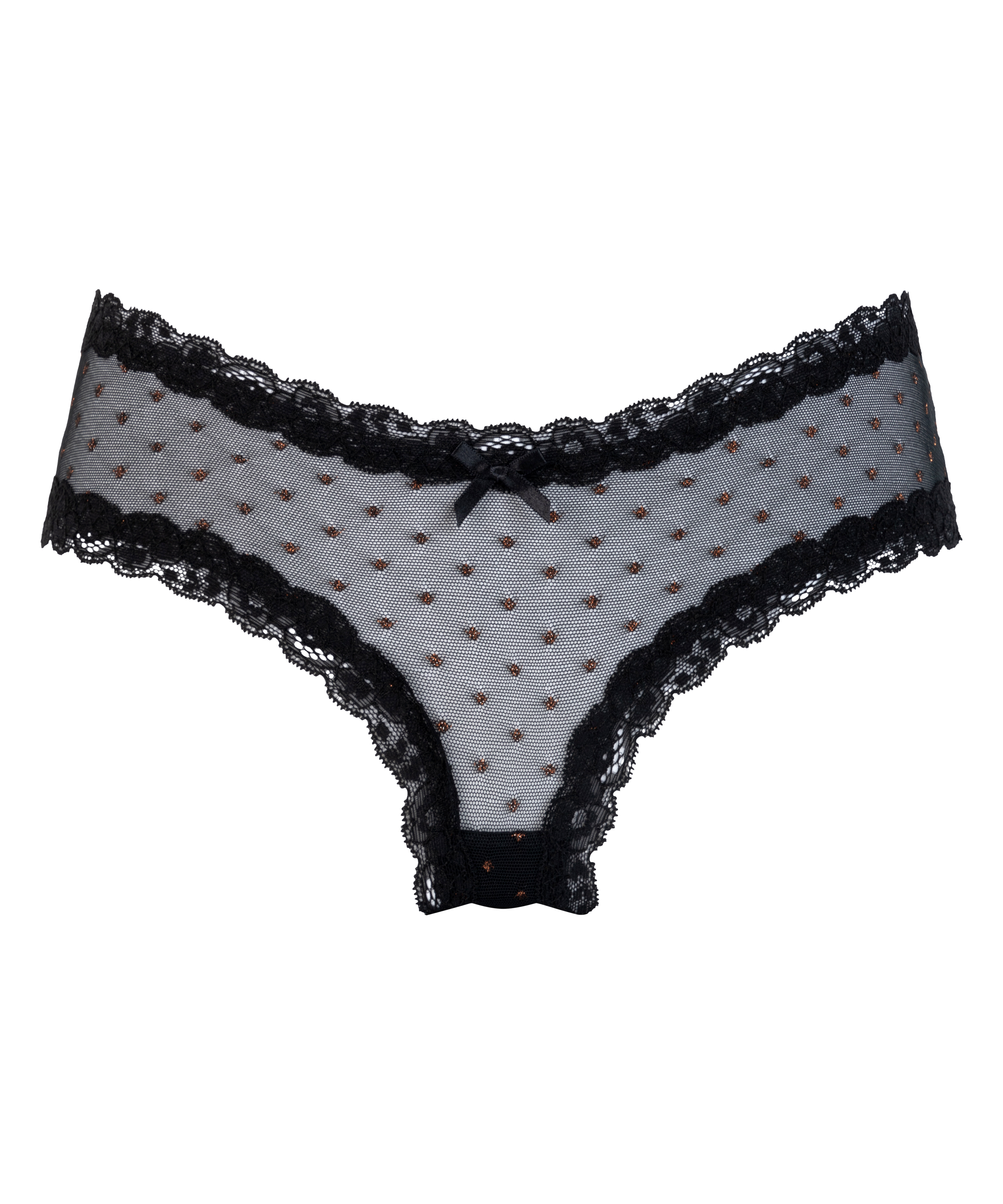 V-shape Mesh Brazilian, Black, main