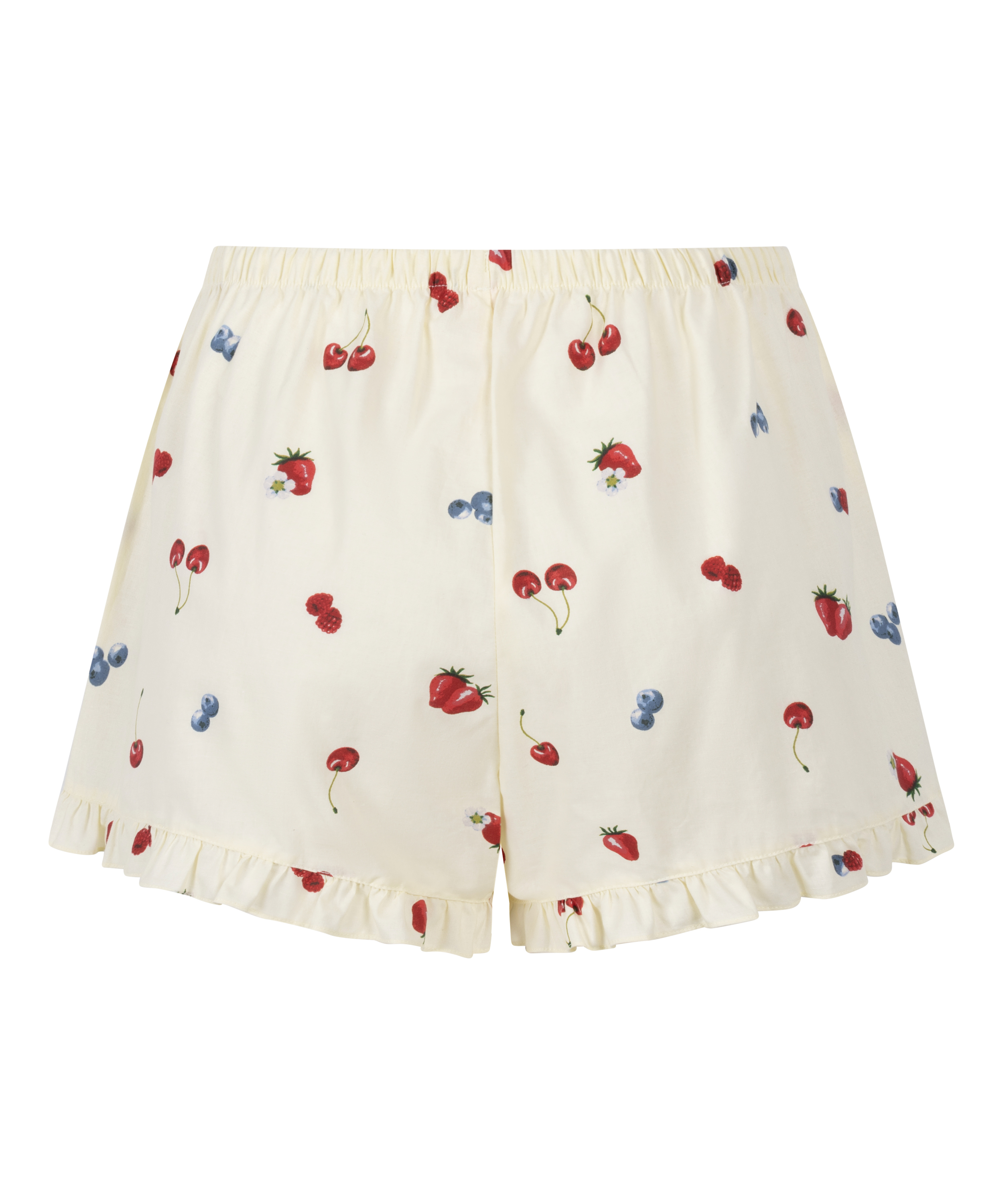 Woven short, Yellow, main