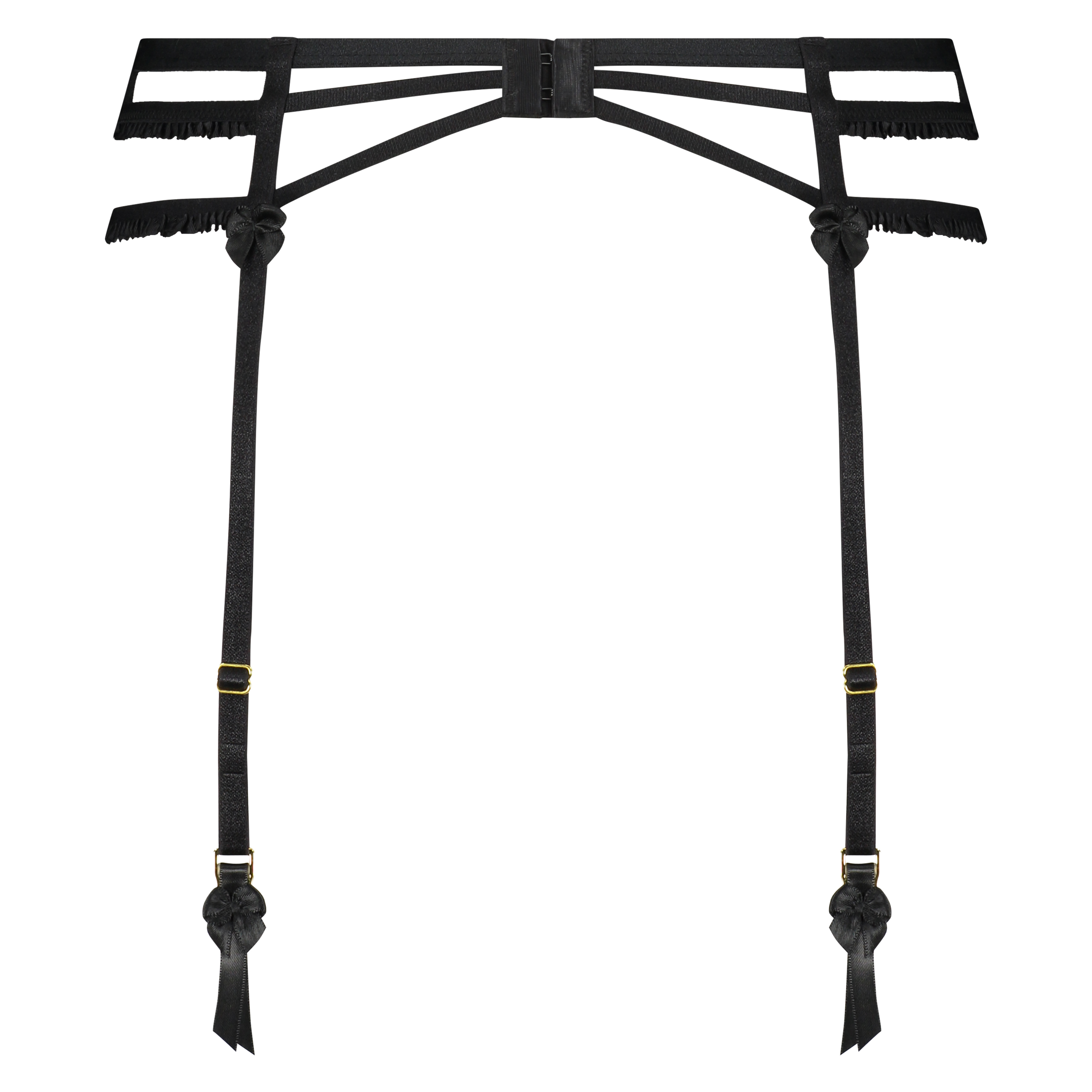 Raven suspenders, Black, main