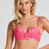 Sable Padded Underwired Push-up Bra, Pink