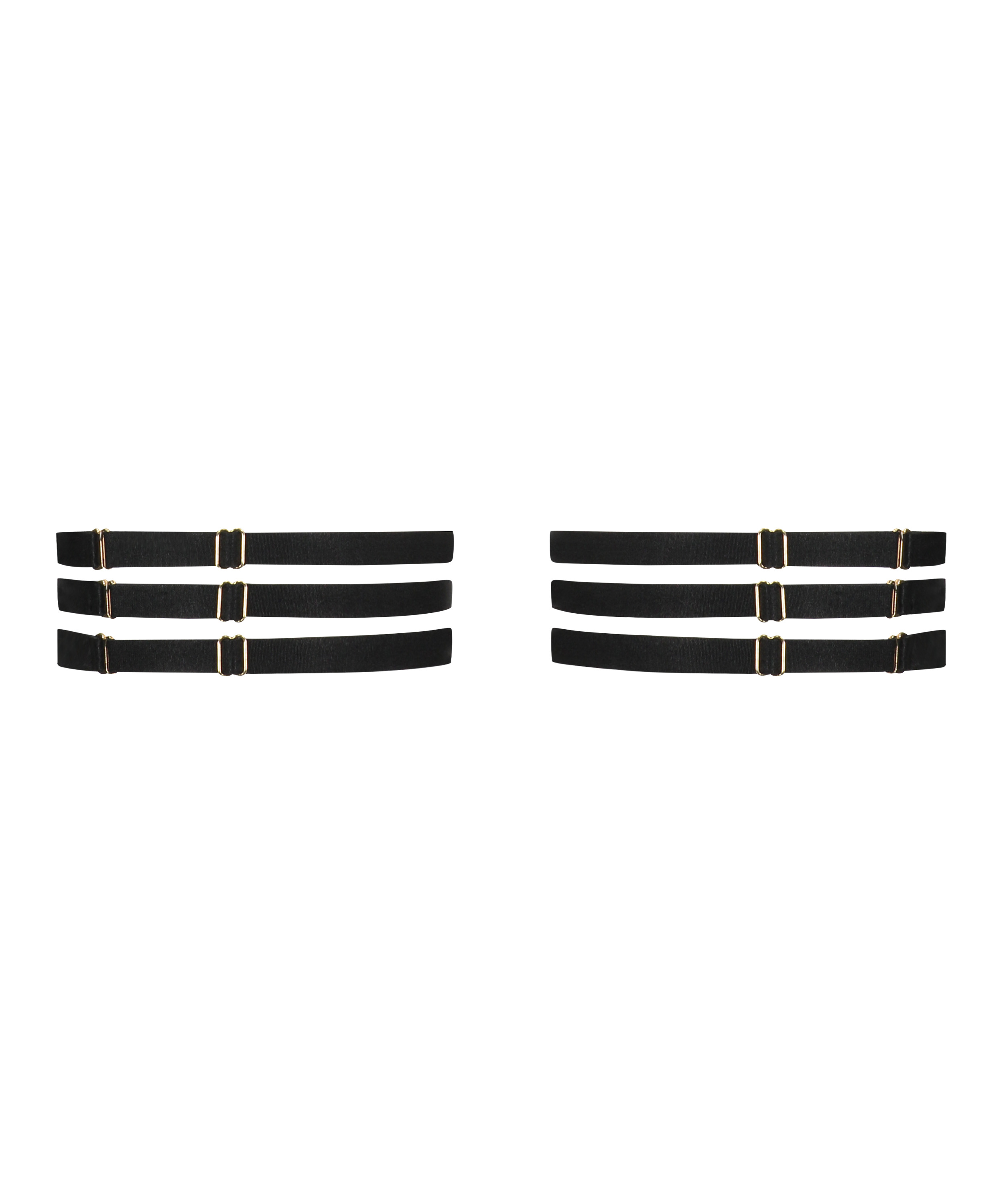 Suspender Cuffs, Black, main
