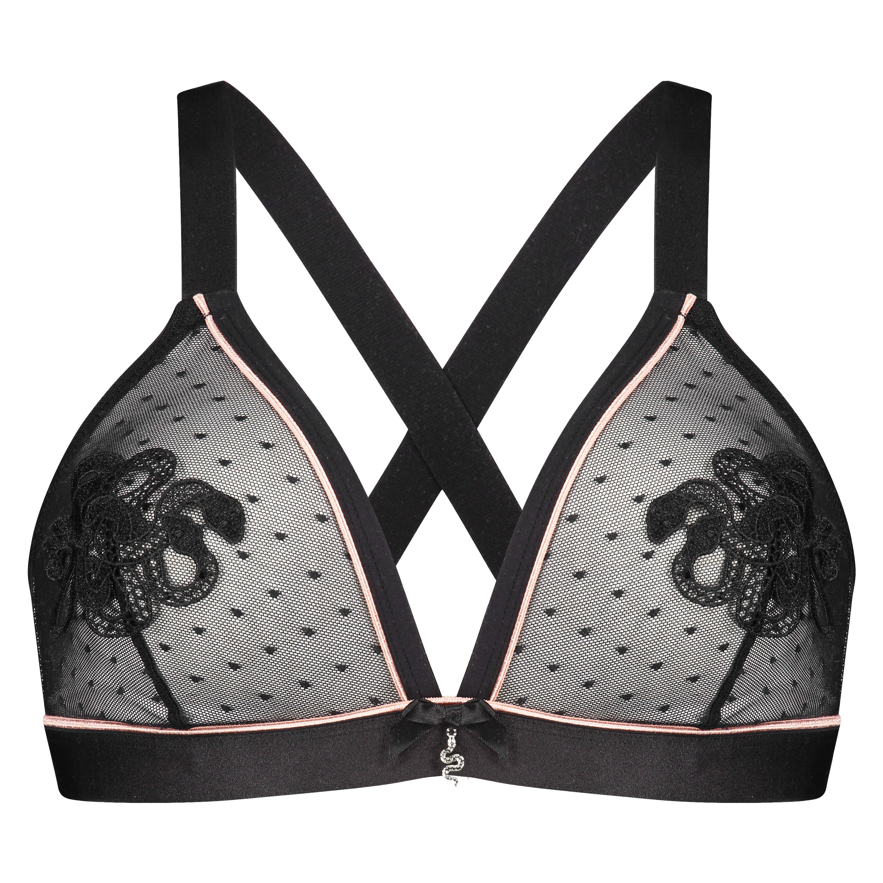 Bralette Danielle I AM, Black, main