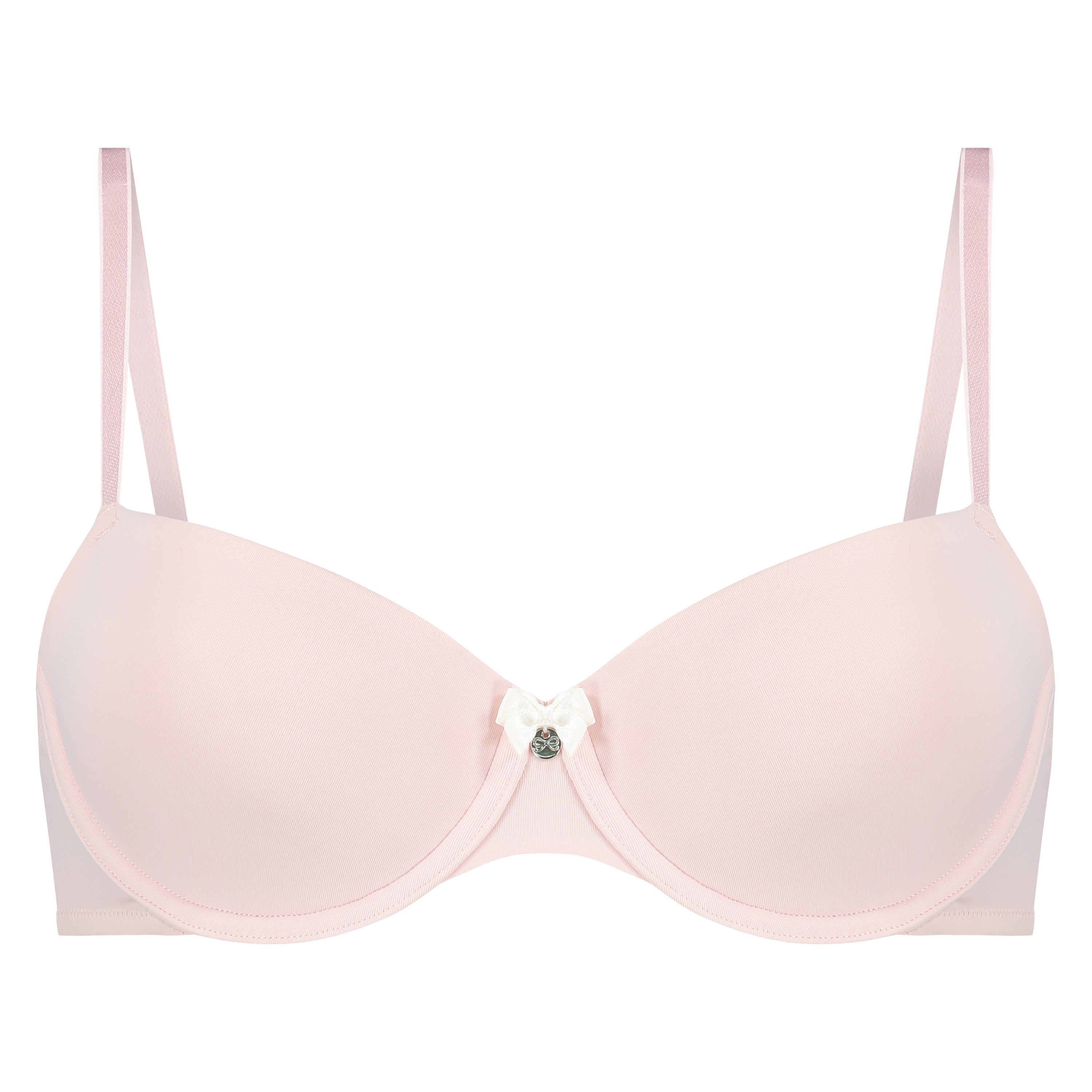 Demi Padded Underwired Bra, Pink, main