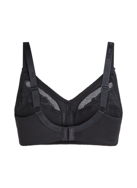 Sara Non-Padded Non-wired Bra, Black