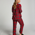 Tall Flannel Pyjama Pants, Red