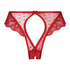 Lulu Open Crotch Brazilian, Red