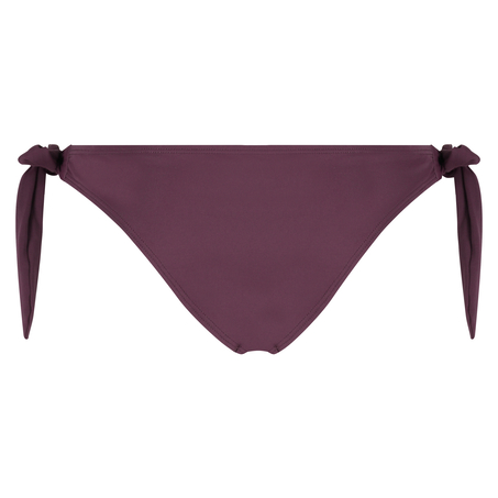 Brazilian low rise Borneo mesh bikini bottoms, Purple