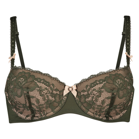 Theresa Padded Underwired Bra, Green