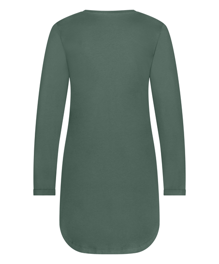 Round Neck Nightshirt, Green