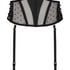 Lulu Suspender belt, Black