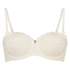 Padded Strapless Underwired Bra Maya, White