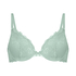 Ida Padded Underwired Bra, Green