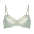 Aiko Non-Padded Underwired Bra, Green