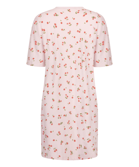 Roundneck Nightshirt, Pink