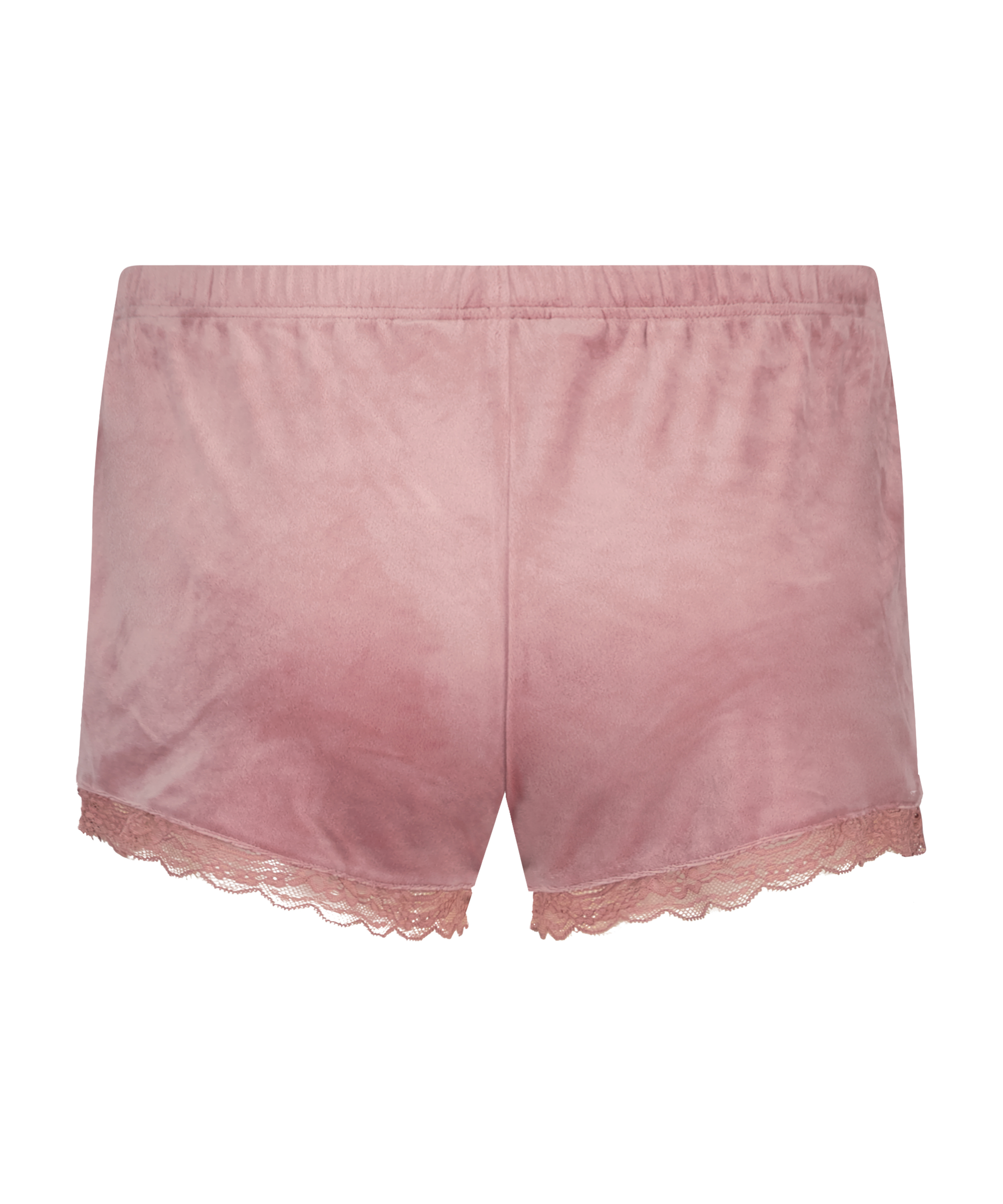 Velvet Lace Shorts, Pink, main