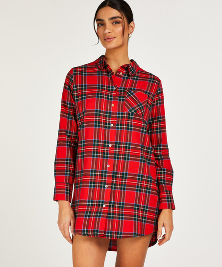 Menshirt nightshirt Jersey, Red