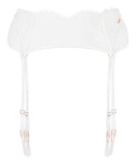 Tiah Suspenders, White