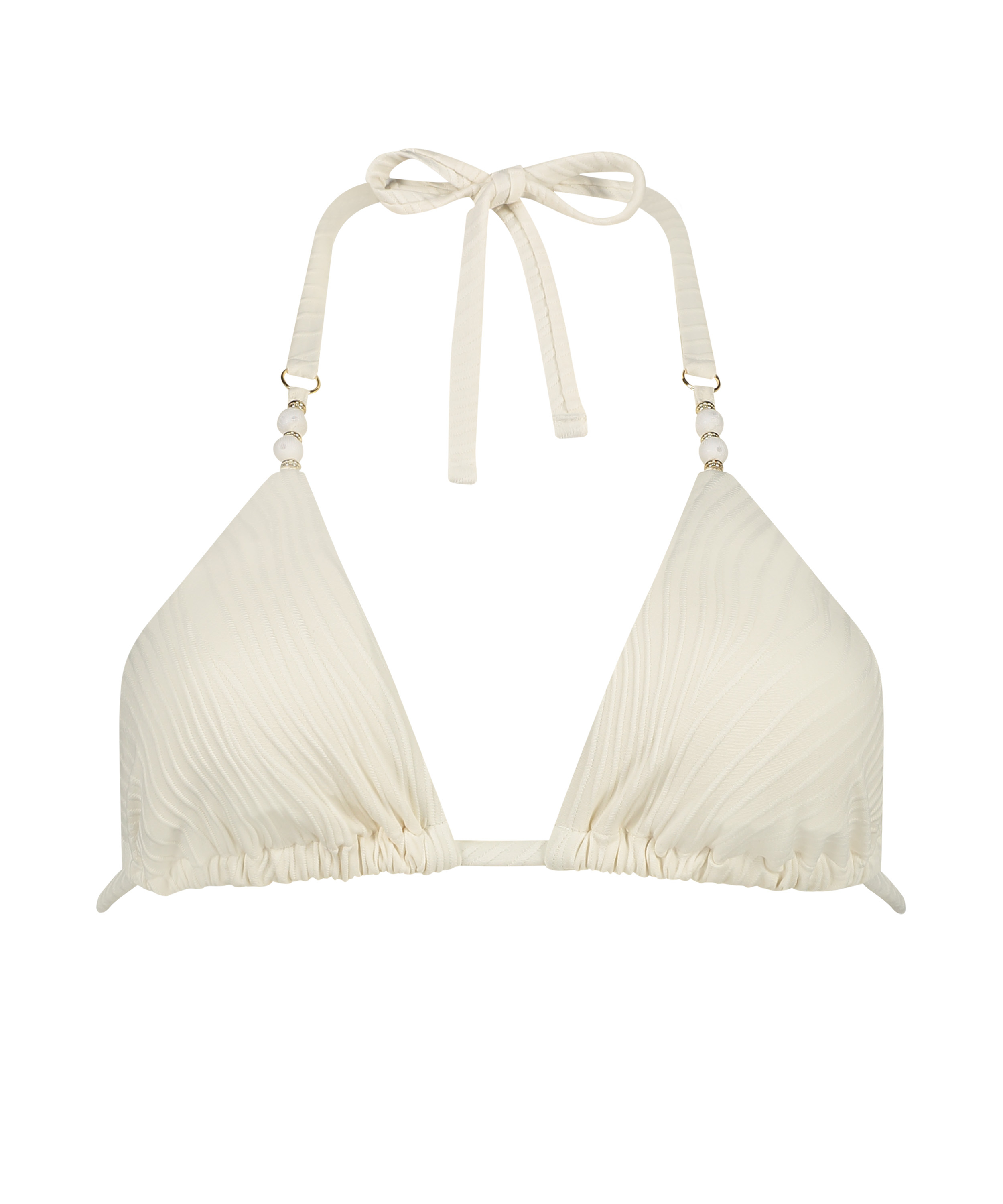 Cozumel Triangle Bikini Top, White, main