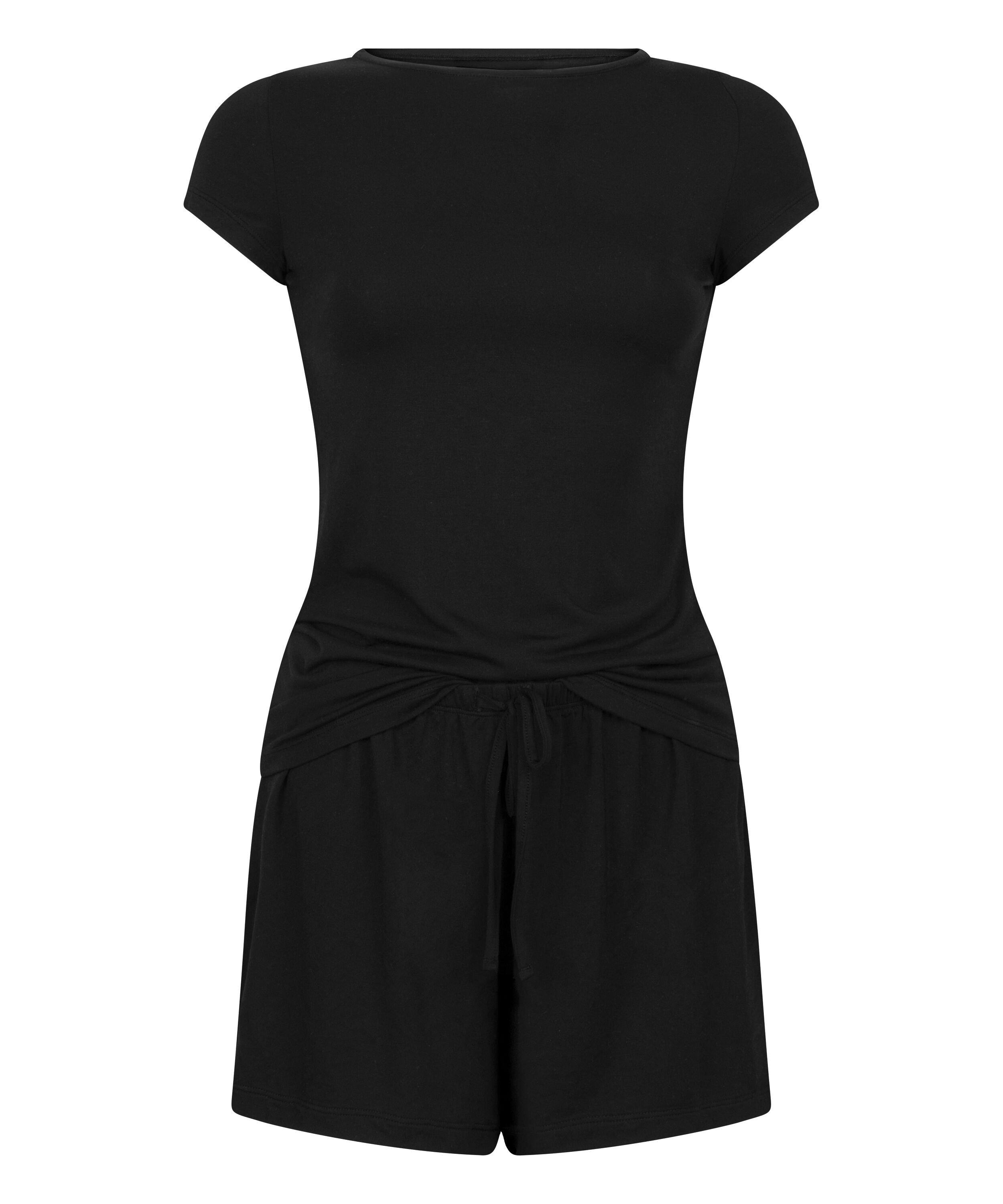 Pyjama Set Jersey, Black