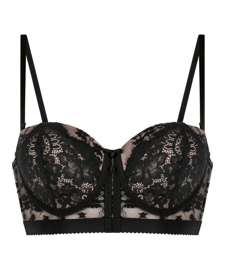 Chelsey Non-Padded Underwired Bra, Black