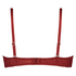Angie Padded Underwired Strapless Bra, Red