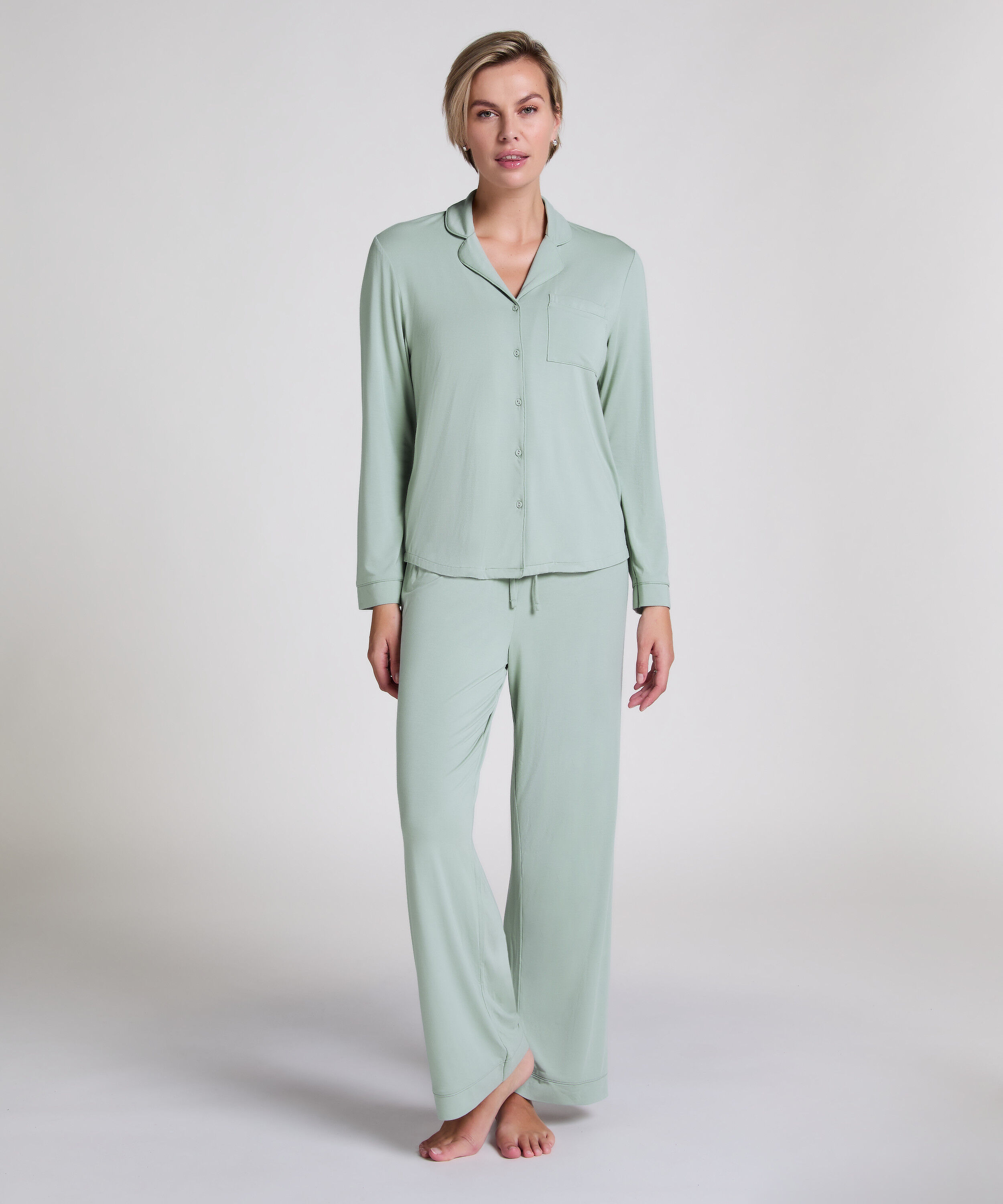 Essential Jersey Pants, Green