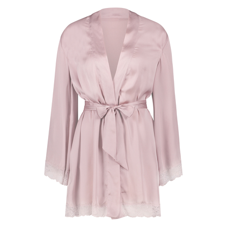 Petite Meili Satin Kimono for £42.00 - All Nightwear - Hunkemöller