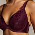 Samra Padded Underwired Push-Up Bra, Purple