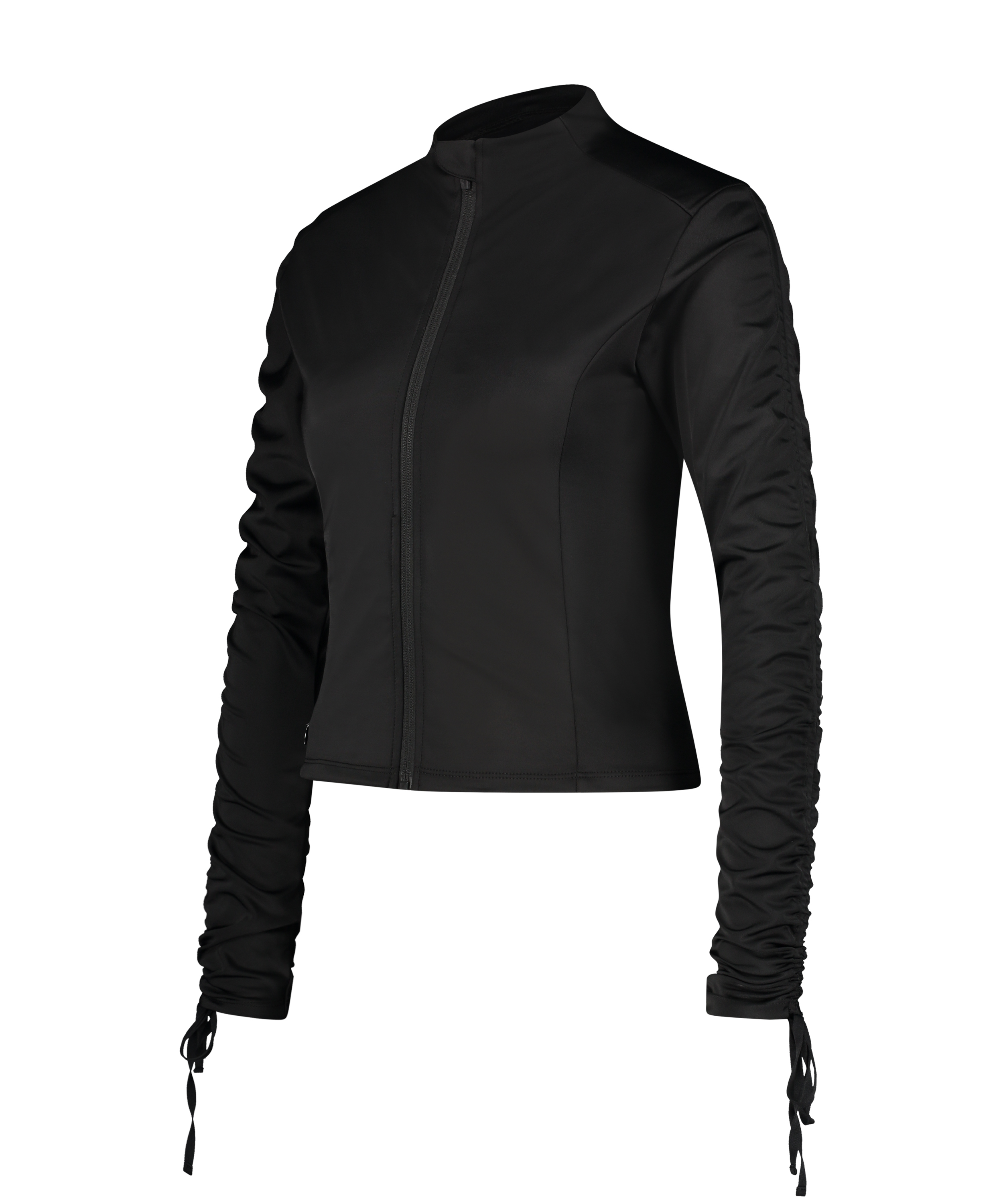 HKMX Ruffle Jacket, Black, main