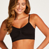 Seamless strappy top, Black