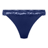 Lace & Shine Thong, Blue