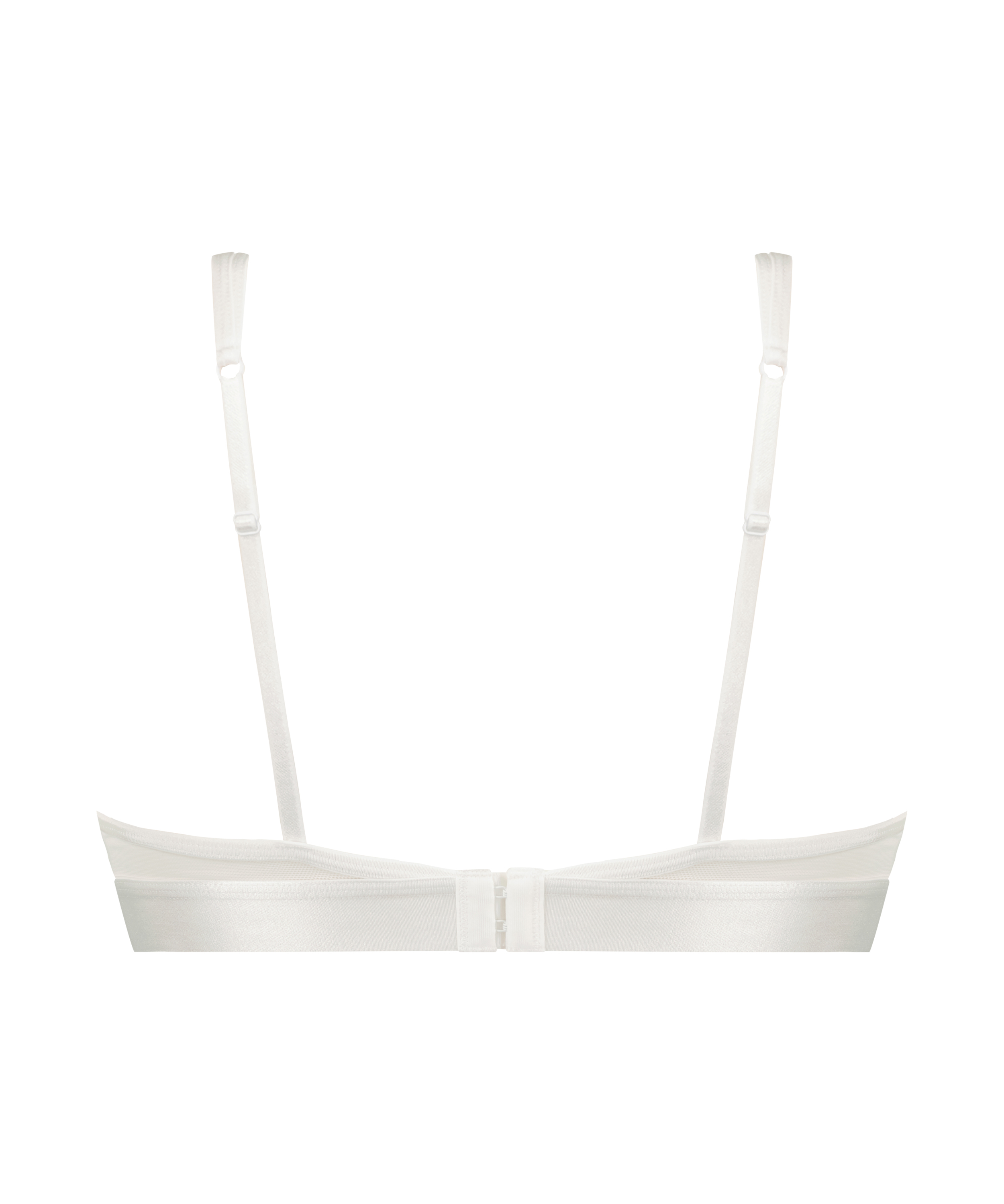 Vibing mesh bralette, White, main